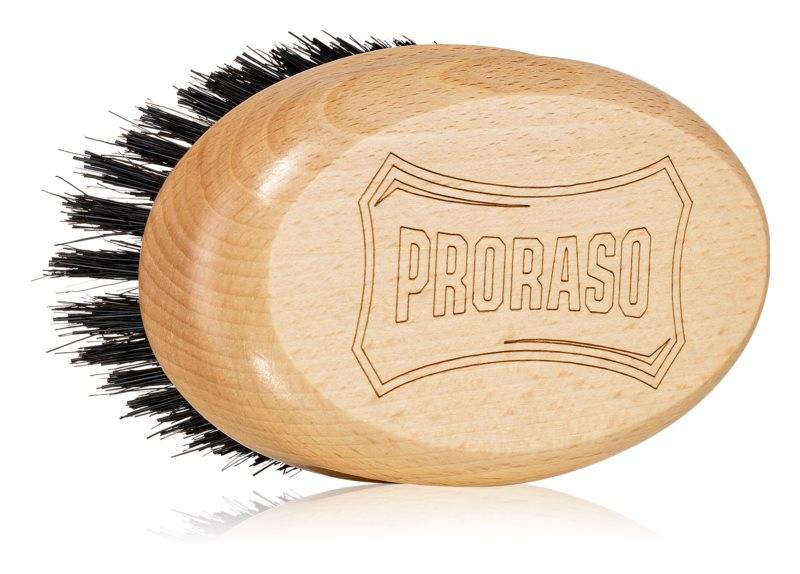 Proraso Grooming Beard Brush Wood Handle Made in Italy