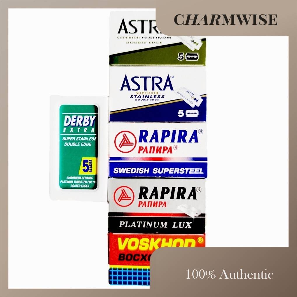 Double Edge Safety Razor Blade Sample Pack Trial Pack