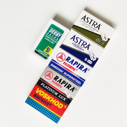 Double Edge Safety Razor Blade Sample Pack Trial Pack