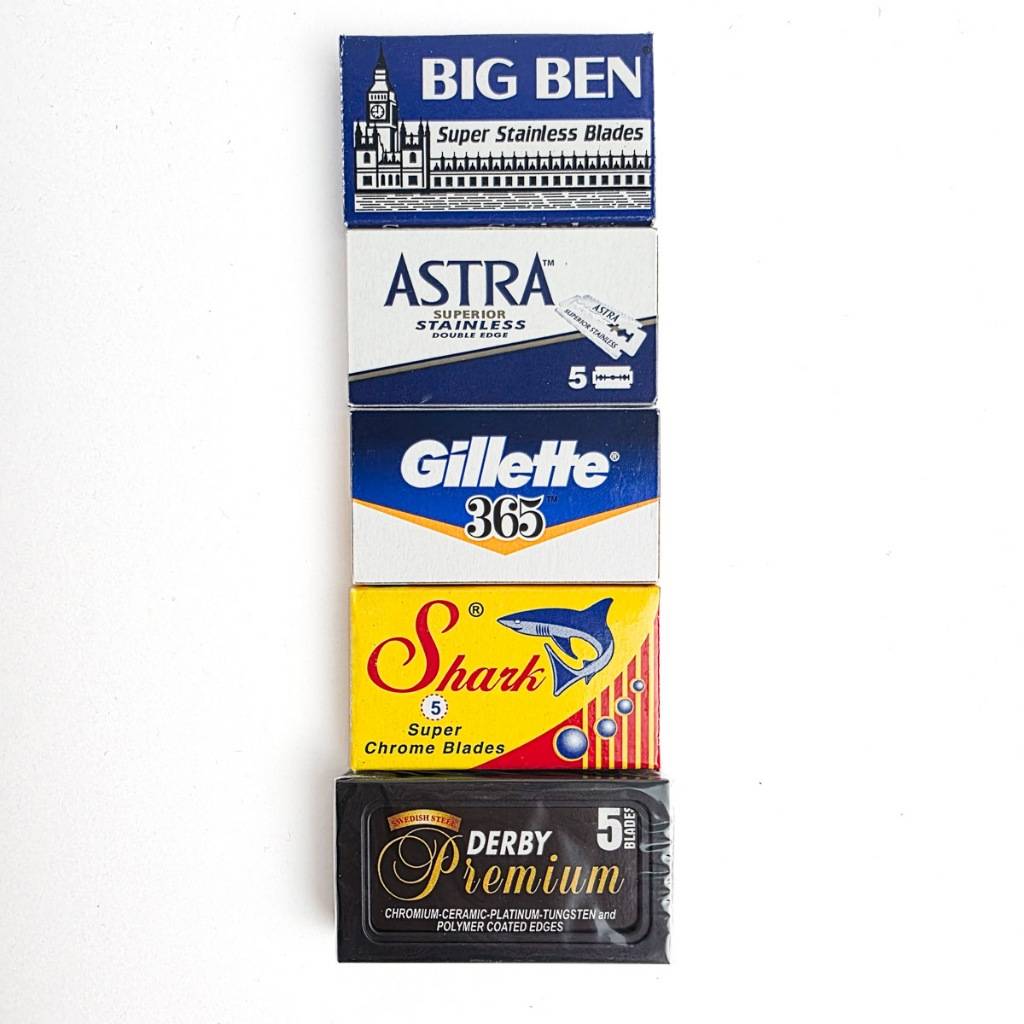 Double Edge Safety Razor Blade Sample Pack Trial Pack