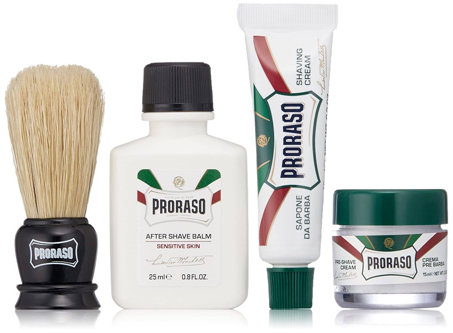 Proraso Shave Travel Kit / Shave Testing Kit comes with Preshave Cream