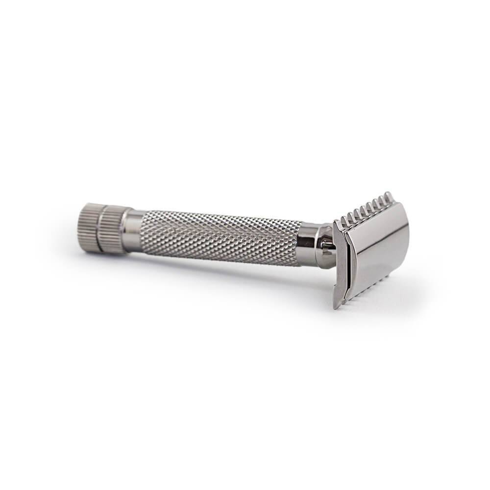 Razorock Game Changer 68P 316L Stainless Steel Traditional Double Edge