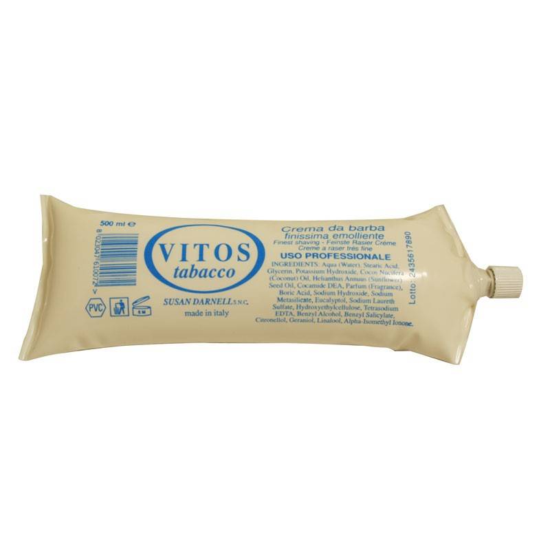 Vitos Shaving Cream 500ml Made in Italy