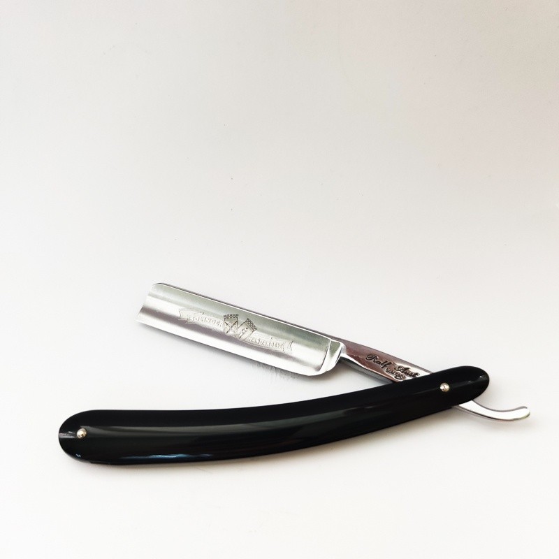 Ralf Aust 5/8 Carbon Steel American Point Straight Razor Made in Germany