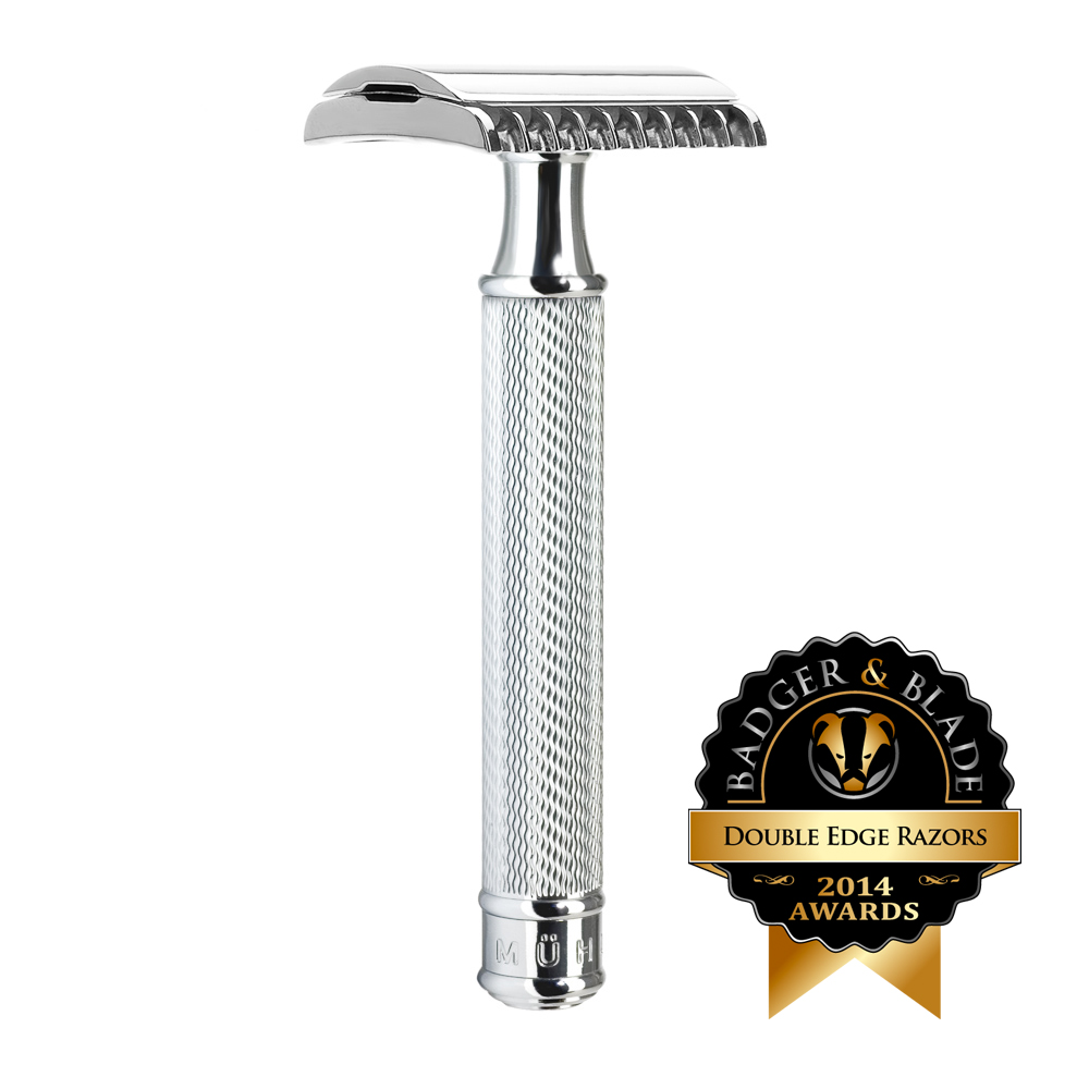 MÜHLE Traditional [R41] Safety Razor, Chrome, Open Comb,