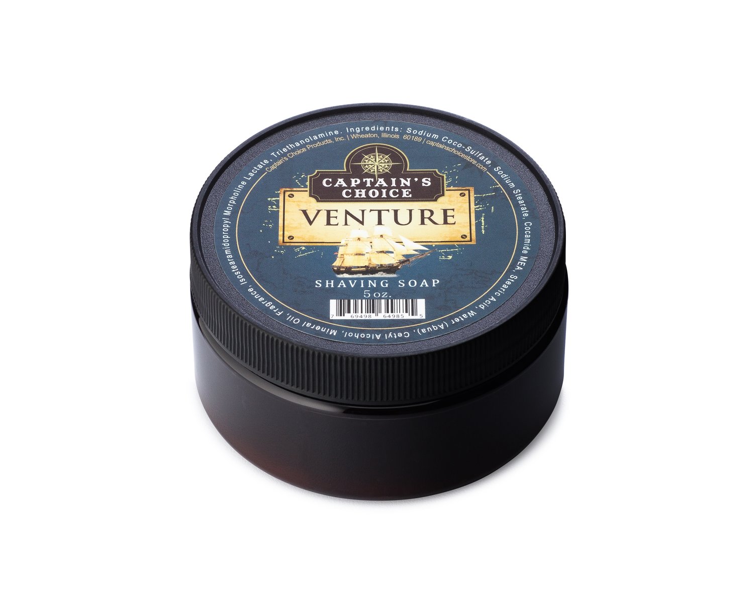Captain's Choice Venture Shaving Soap Made in USA