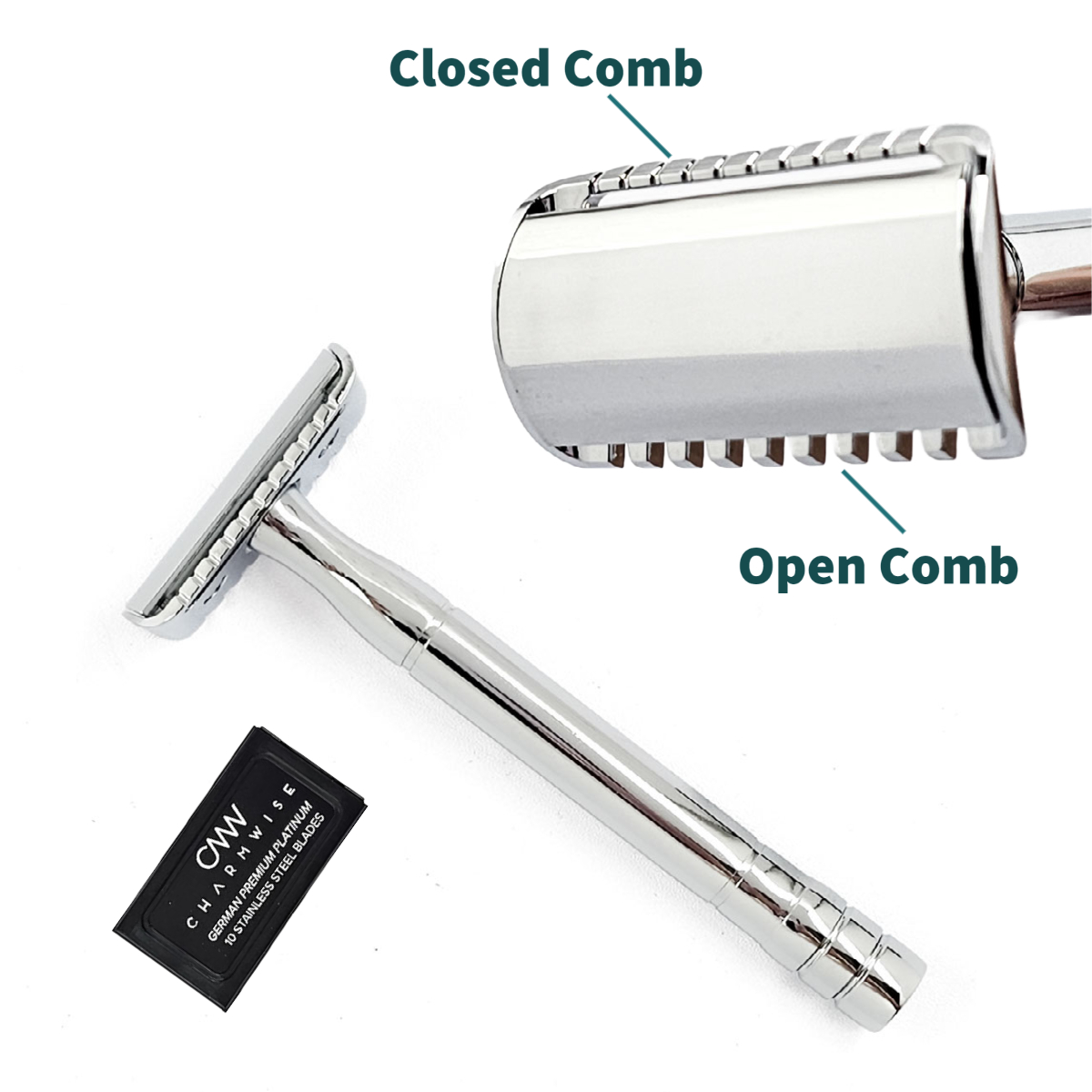 Dual Comb Safety Razor Traditional Wet Shaving Razor