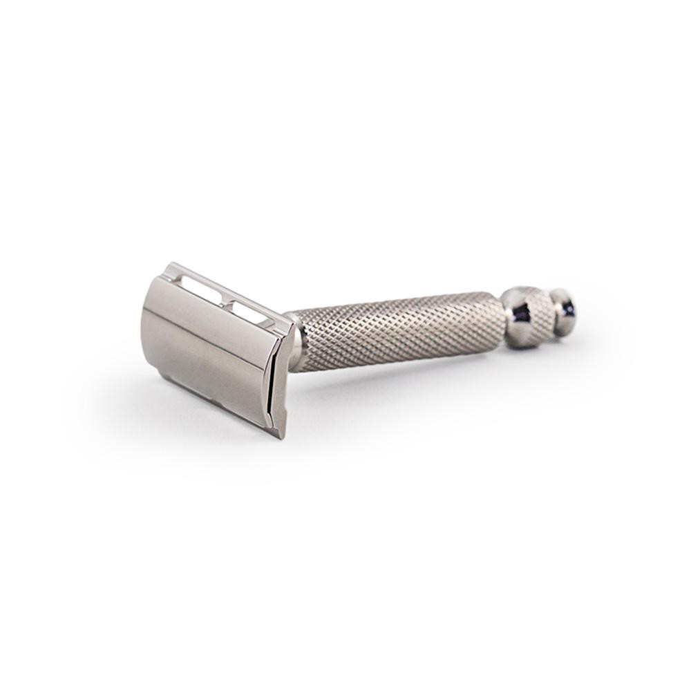 Razorock Game Changer 84P 316L Stainless Steel Traditional Double Edge Safety Razor Made in Canada